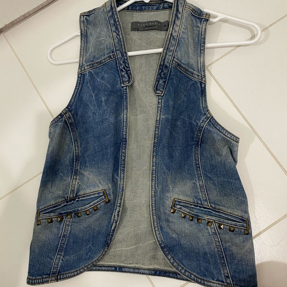 Zara Denim Vest